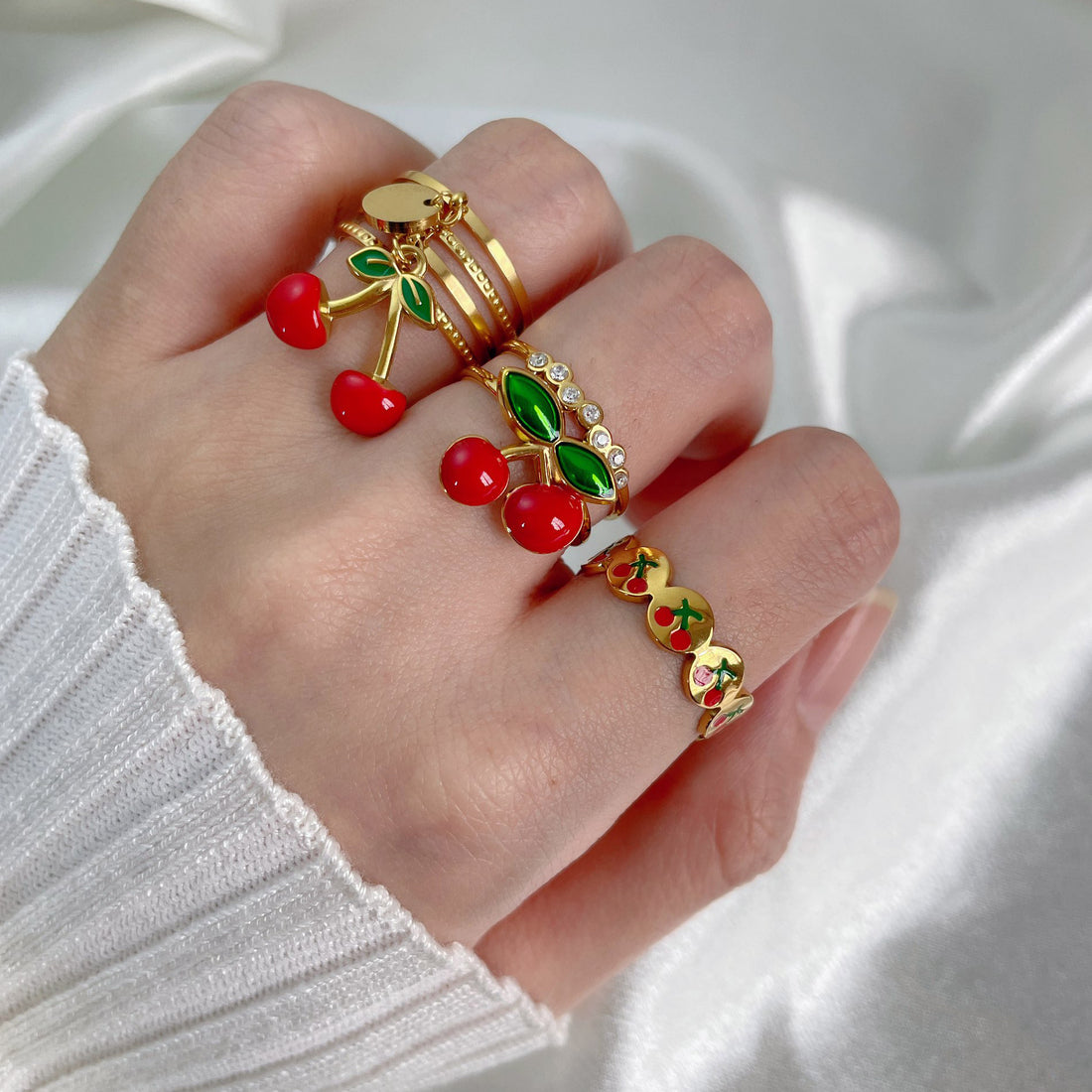 Sweet Cherry Ring